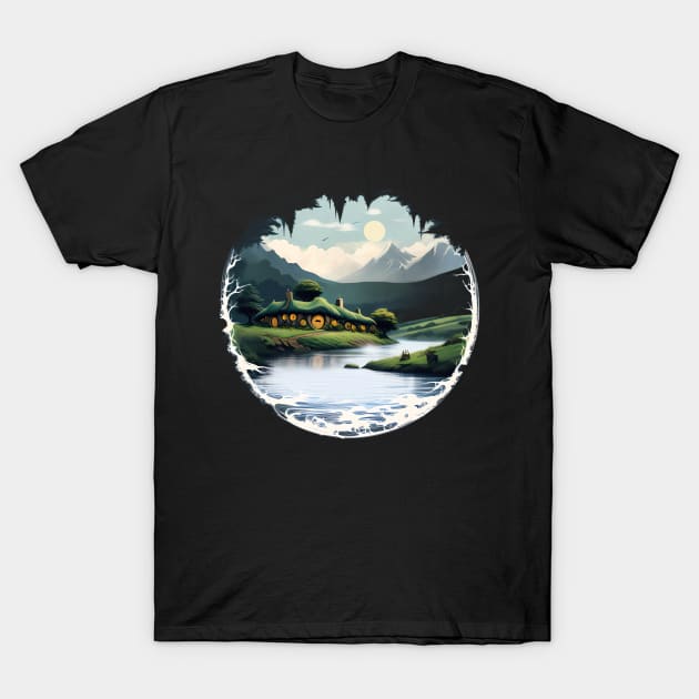 Shire Hole T-Shirt by The Dark Matter Art